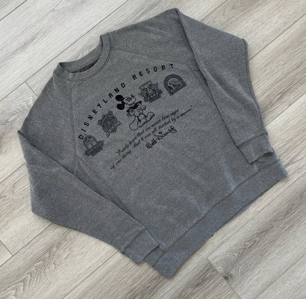 Vintage 2010s Disneyland Parks Mickey Crewneck Sweatshirt L/XL